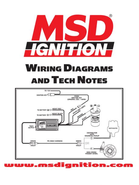 msd 8362 distributor wiring diagrams 